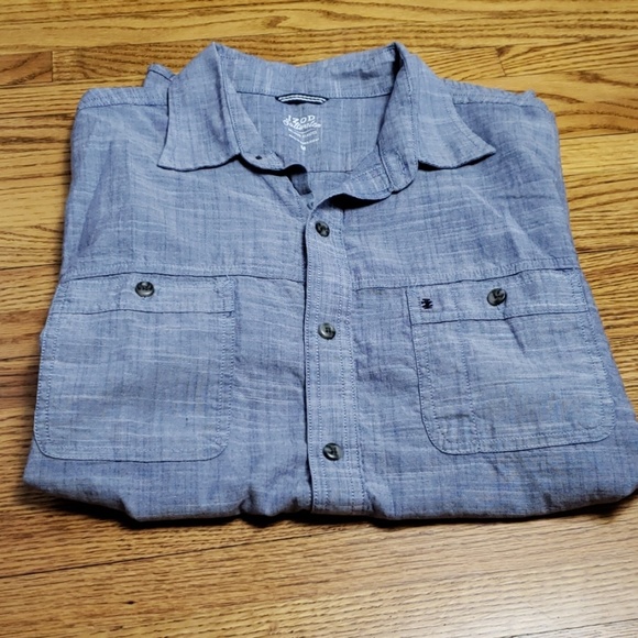 Izod Other - Saltwater Izod Short Sleeve Shirt Men's M